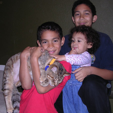 Eremasi, Matai, Mealani, and Lucy
